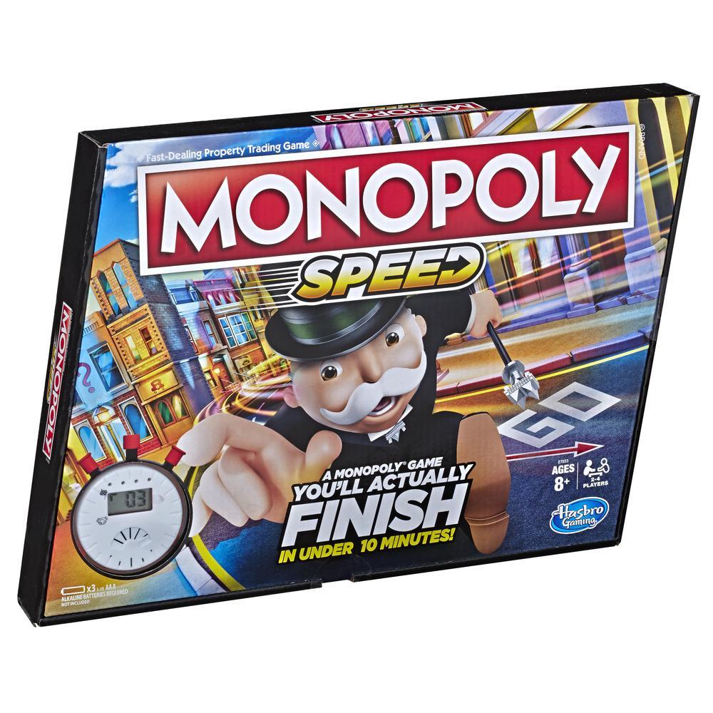 Juego de mesa Monopoly Speed - Para niños de 8 años en adelante