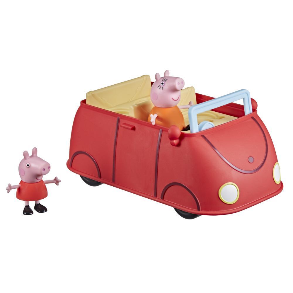 Peppa Pig - El auto rojo de la familia de Peppa