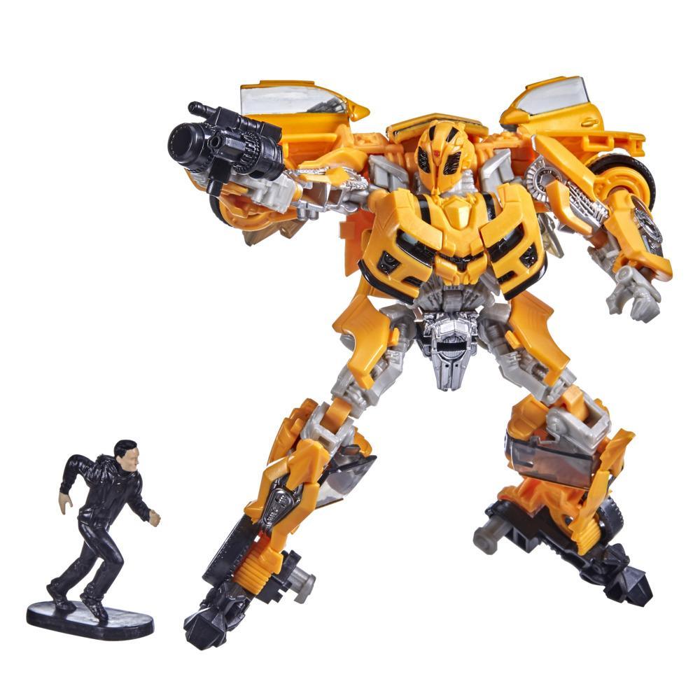Transformers Studio Series 74 - Bumblebee y Sam Witwicky clase de lujo - Transformers: La venganza de los caídos