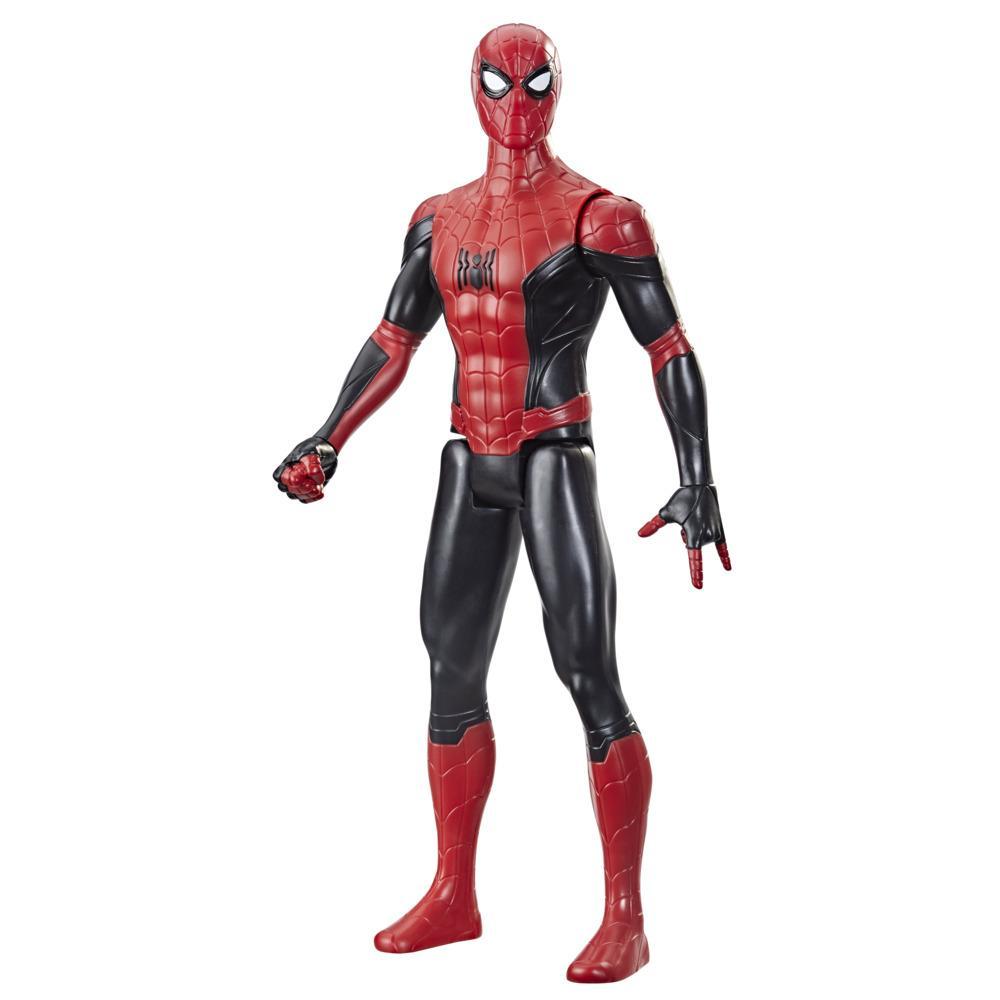 Marvel Spider-Man Titan Hero Series - Hombre Araña con nuevo traje rojo y negro