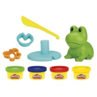 Play-Doh - Primeras creaciones con la rana y los colores