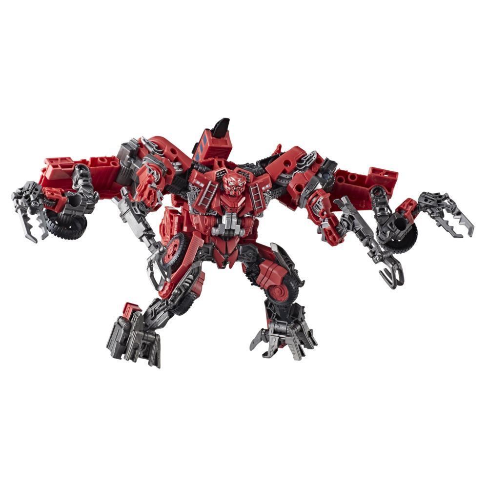 Transformers Studio Series - Figuras clase líder de Constructicon Overload