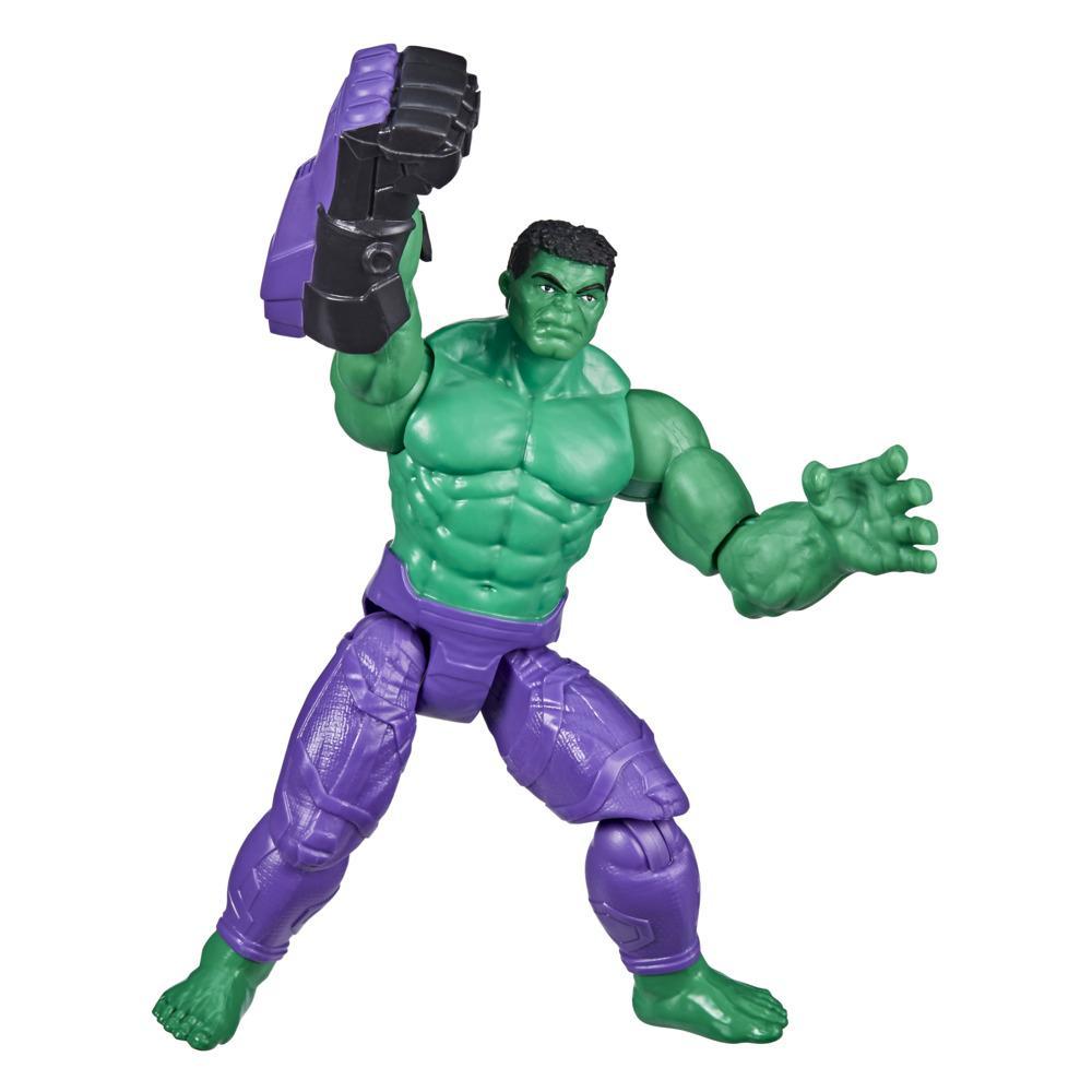 Avengers - Figura Mech Strike de Hulk de 15 cm con accesorio de batalla