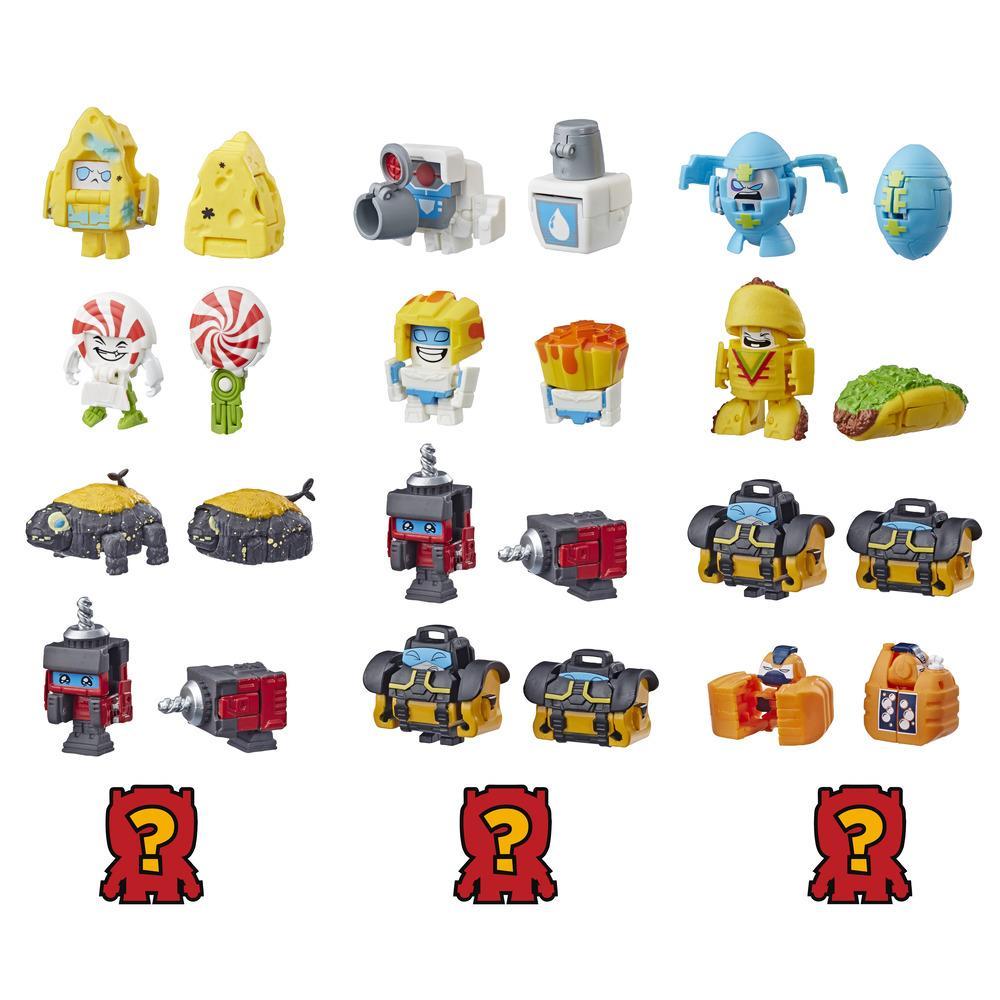 Transformers Toys BotBots Serie 2 - Empaque de 5 figuras Shed Heads - ¡Figuras coleccionables! Para niños de 5 años en adelante (los estilos y colores pueden variar) de Hasbro.