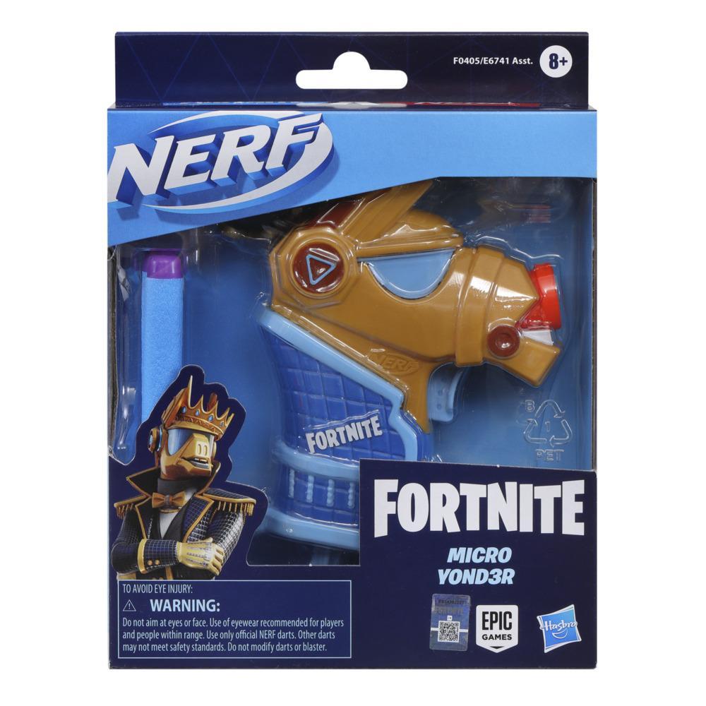 Lanzador Nerf MicroShots Fortnite Micro Y0nd3r