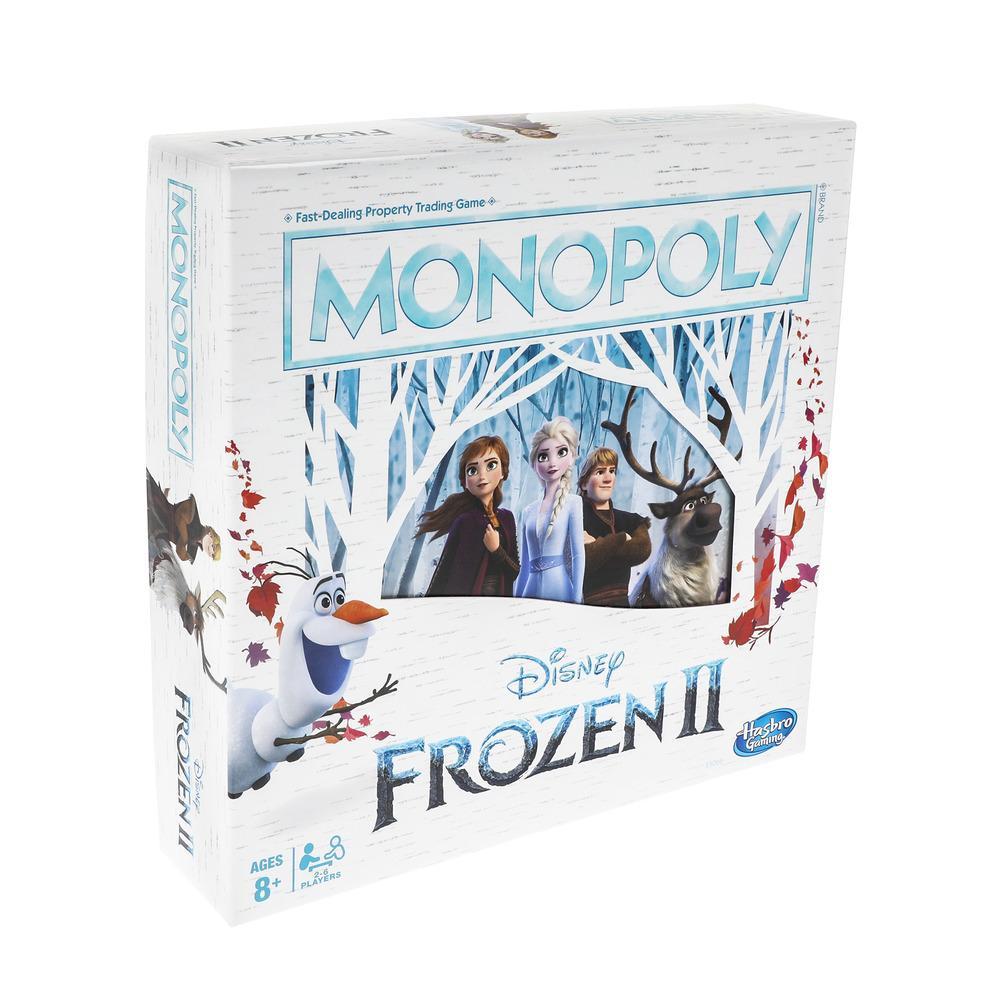 Juego Monopoly: Disney Frozen 2 - Juego de mesa para niños de 8 años en adelante