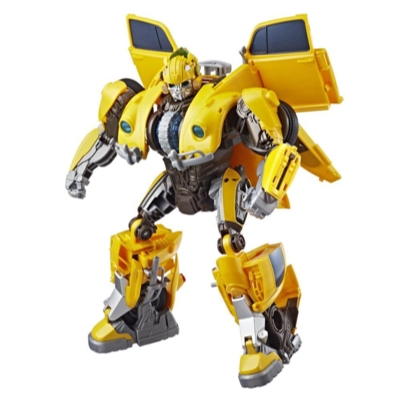 Juguetes de la película Transformers: Bumblebee - Figura de acción de Bumblebee energizado - Rueda de energía, luces y sonidos - Juguetes para niños de 6 años en adelante - 26,5 cm