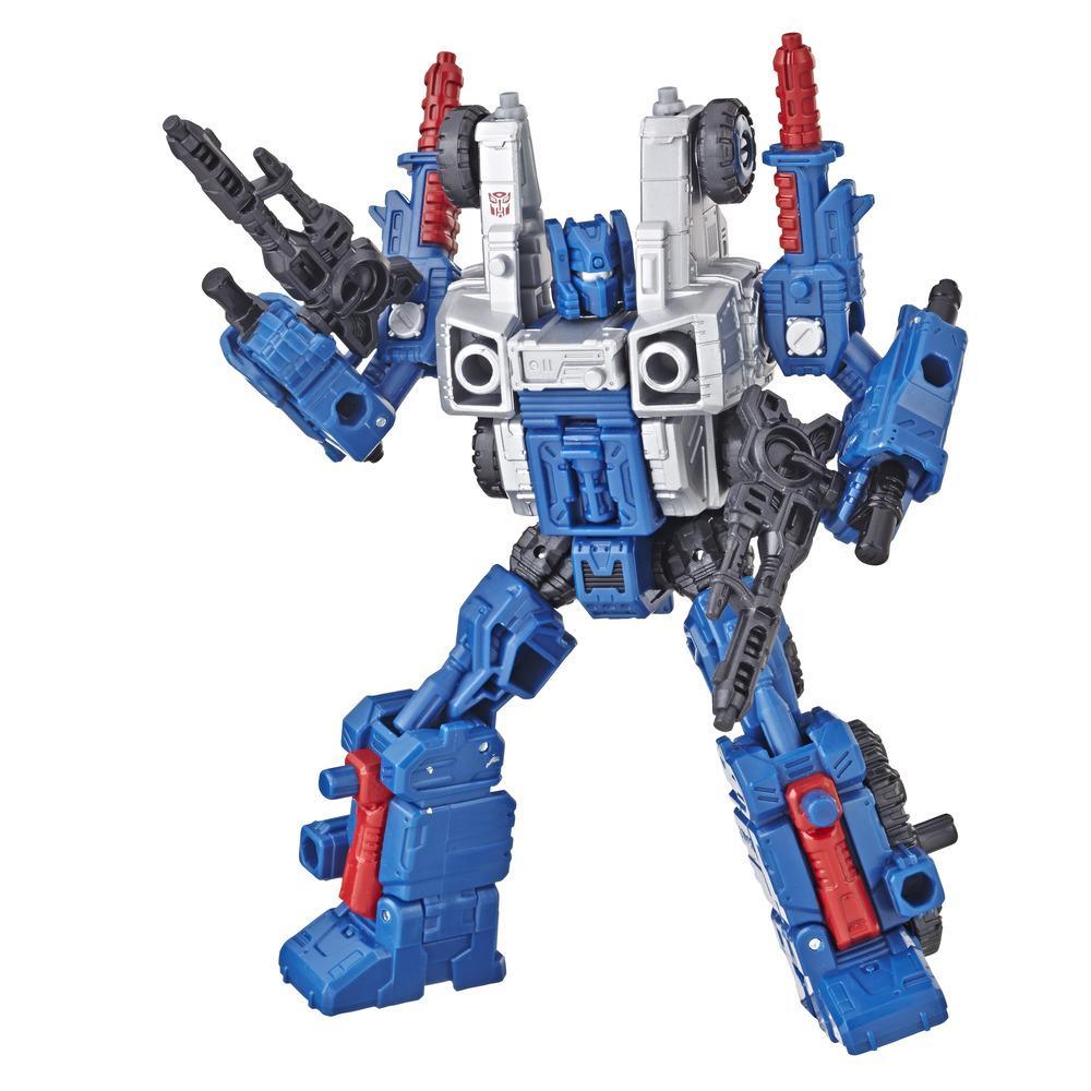 Transformers Generations War for Cybertron: Siege - Figura de acción WFC-S8 Cog Weaponizer clase de lujo