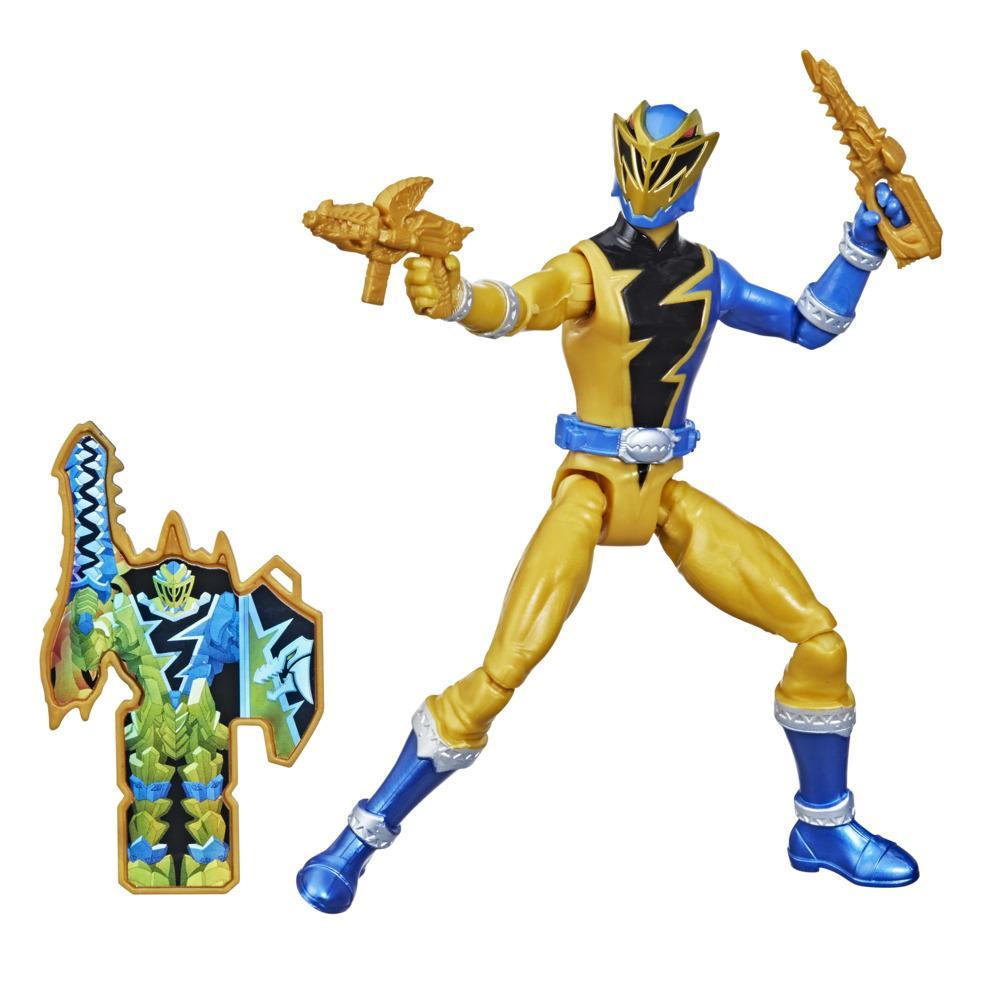 Power Rangers Dino Fury - Figura de Ranger Dorado