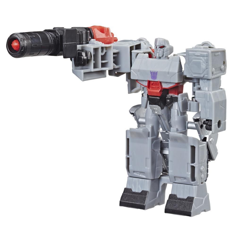 Transformers Cyberverse Action Attackers - Megatron Cambiador de 1 paso - Figura de acción