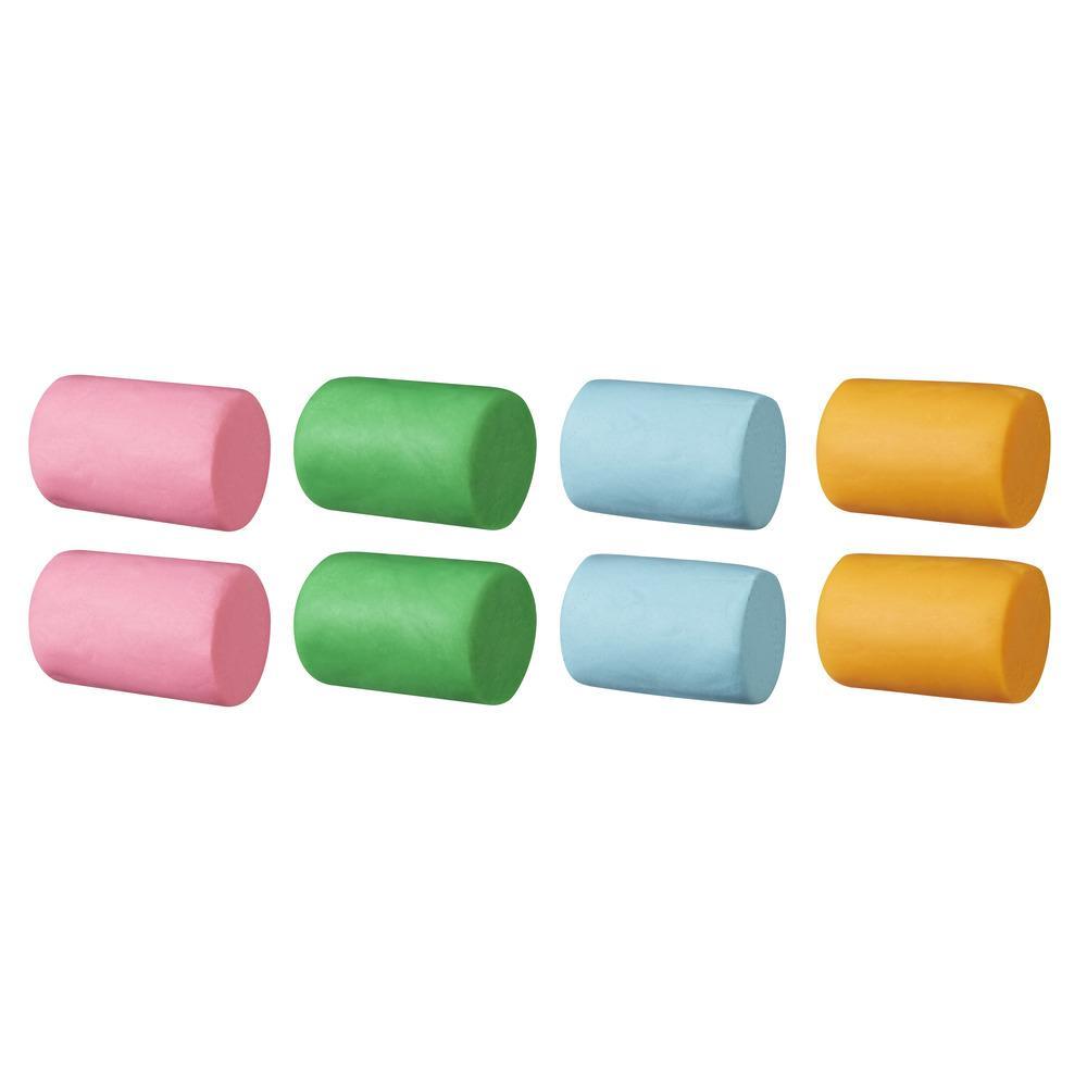 Play-Doh Súper lata de 896 g de masa modeladora no tóxica con 4 colores clásicos - Celeste, verde, naranja y rosa