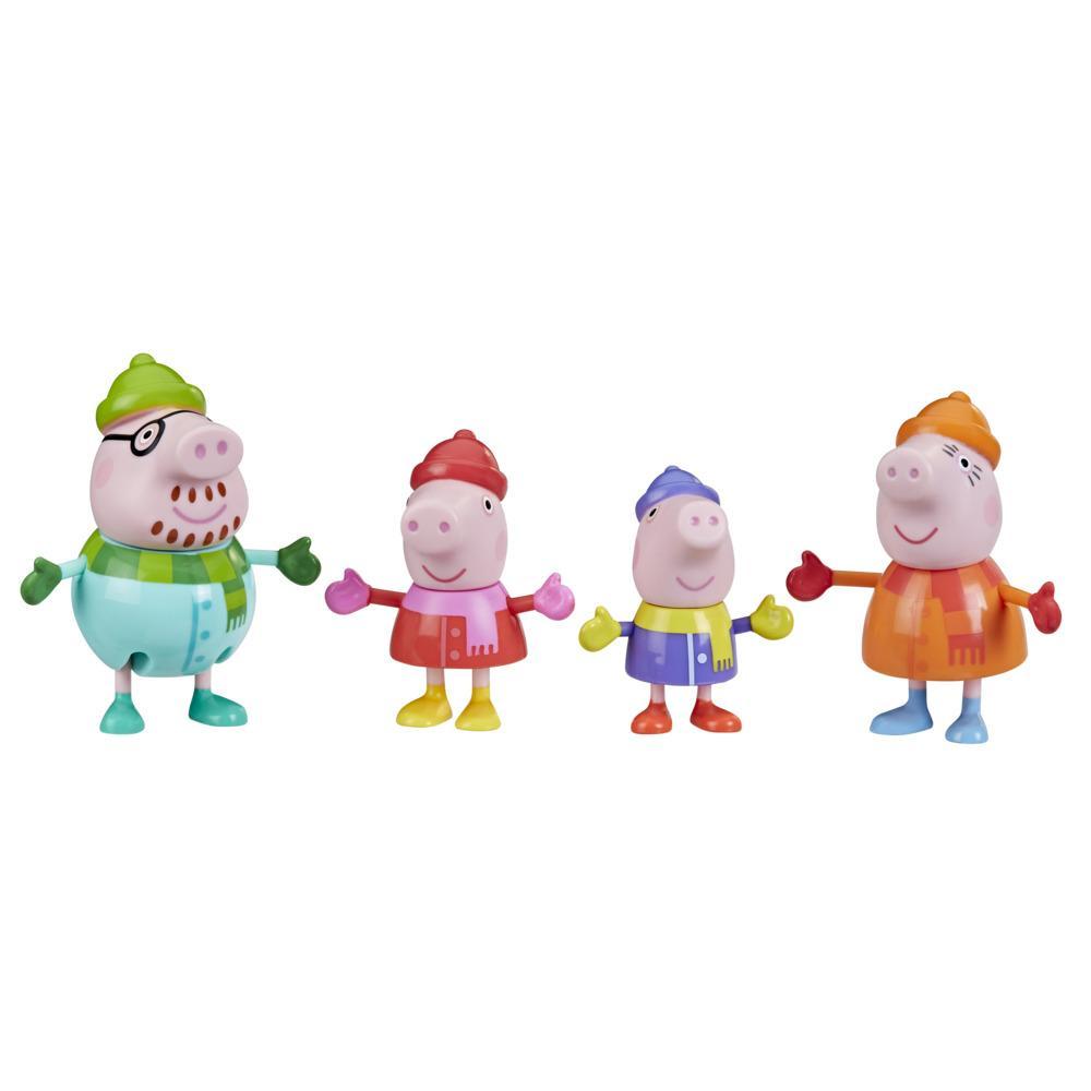 Pack 4 Figuras Peppa Pig familia: Peppa, George, Mamá Pig y Papá Pig –  Shopavia