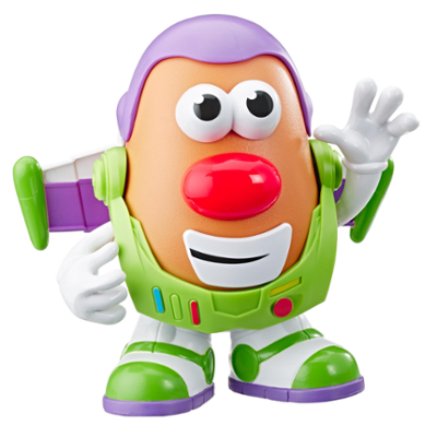 Mr. Potato Head Disney/Pixar - Figura de Spud Lightyear de Toy Story 4 - Juguete para niños de 2 años en adelante
