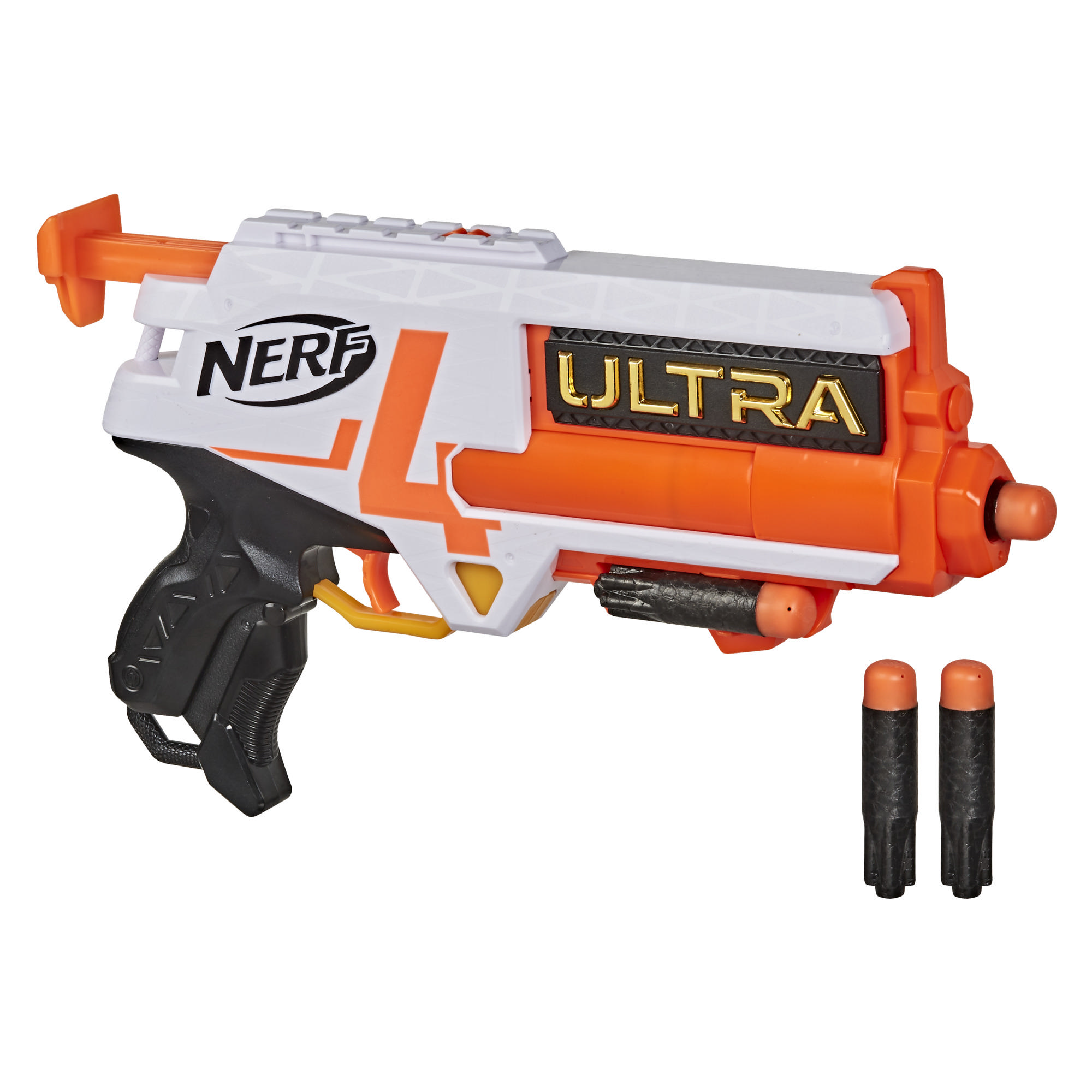 Lanzador Nerf Ultra Four - 4 dardos Nerf Ultra - Lanzamiento único - Compatible solo con dardos Nerf Ultra