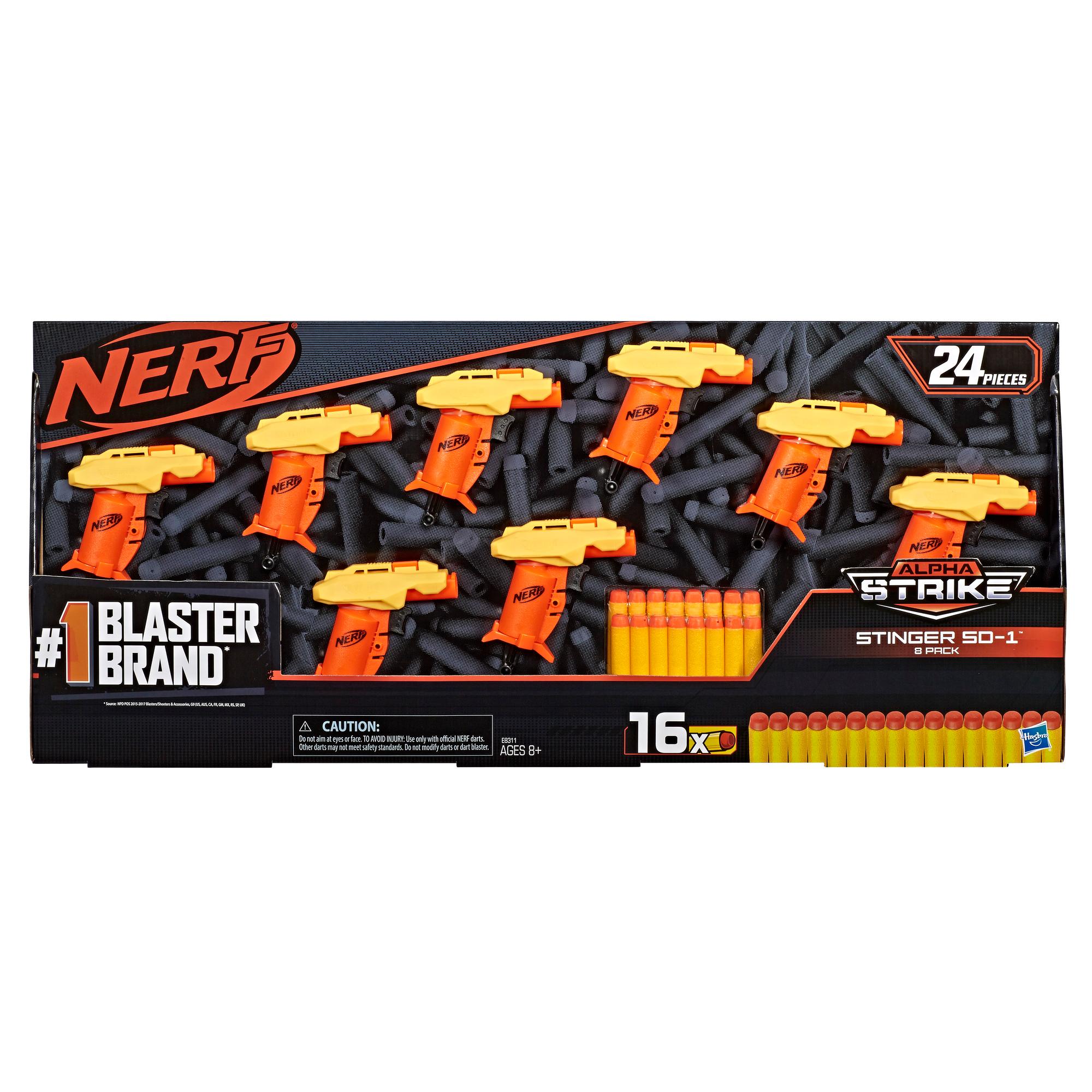 Nerf Alpha Strike Stinger SD-1 Pack de 8