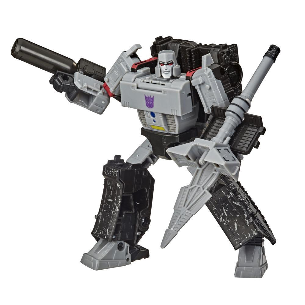 Juguetes Transformers Generations War for Cybertron: Earthrise - Figura WFC-E38 Megatron clase viajero - 17,5 cm