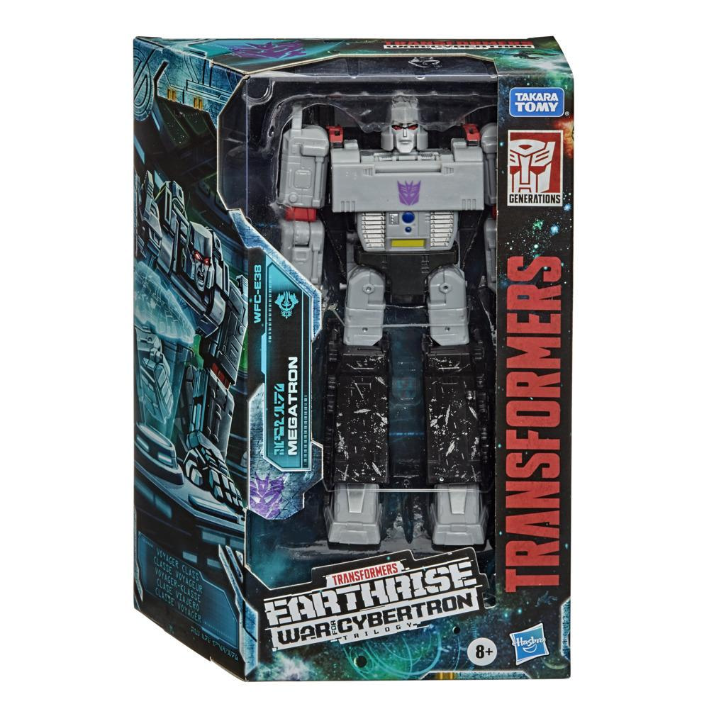 Transformers Toys Generations War for Cybertron: Earthrise Voyager WFC-E38 Megatron, 7-inch