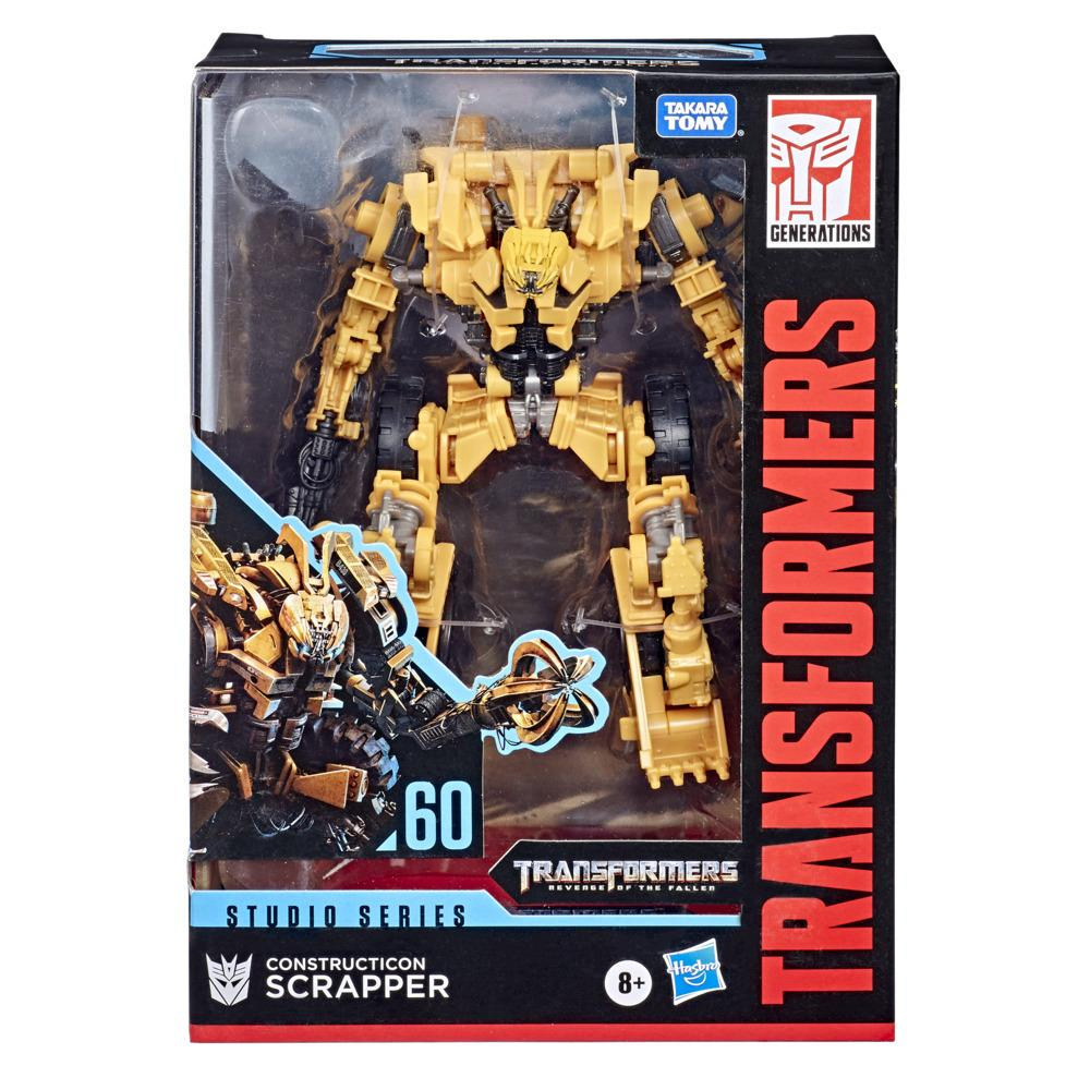 Transformers Studio Series 60 - Constructicon Scrapper clase viajero de Transformers: La venganza de los caídos - 16,5 cm