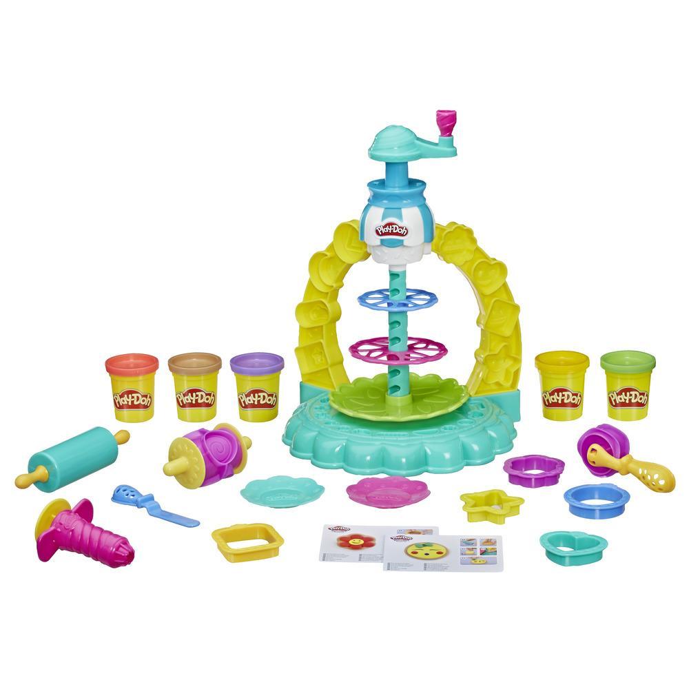 Play-Doh Kitchen Creations Galletas divertidas - Juego de comidas con 5 colores no tóxicos Play-Doh