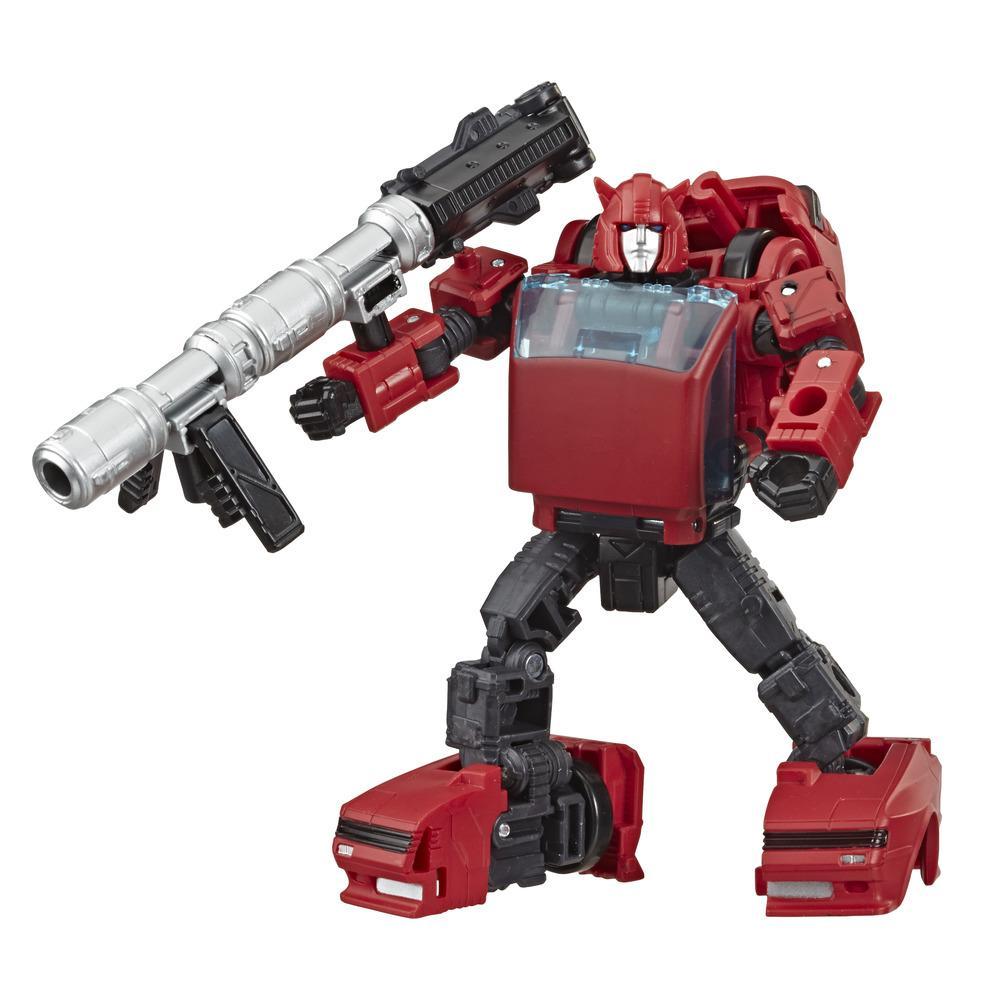 Juguetes Transformers Generations War for Cybertron: Earthrise - Figura WFC-E7 Cliffjumper clase de lujo - 14 cm