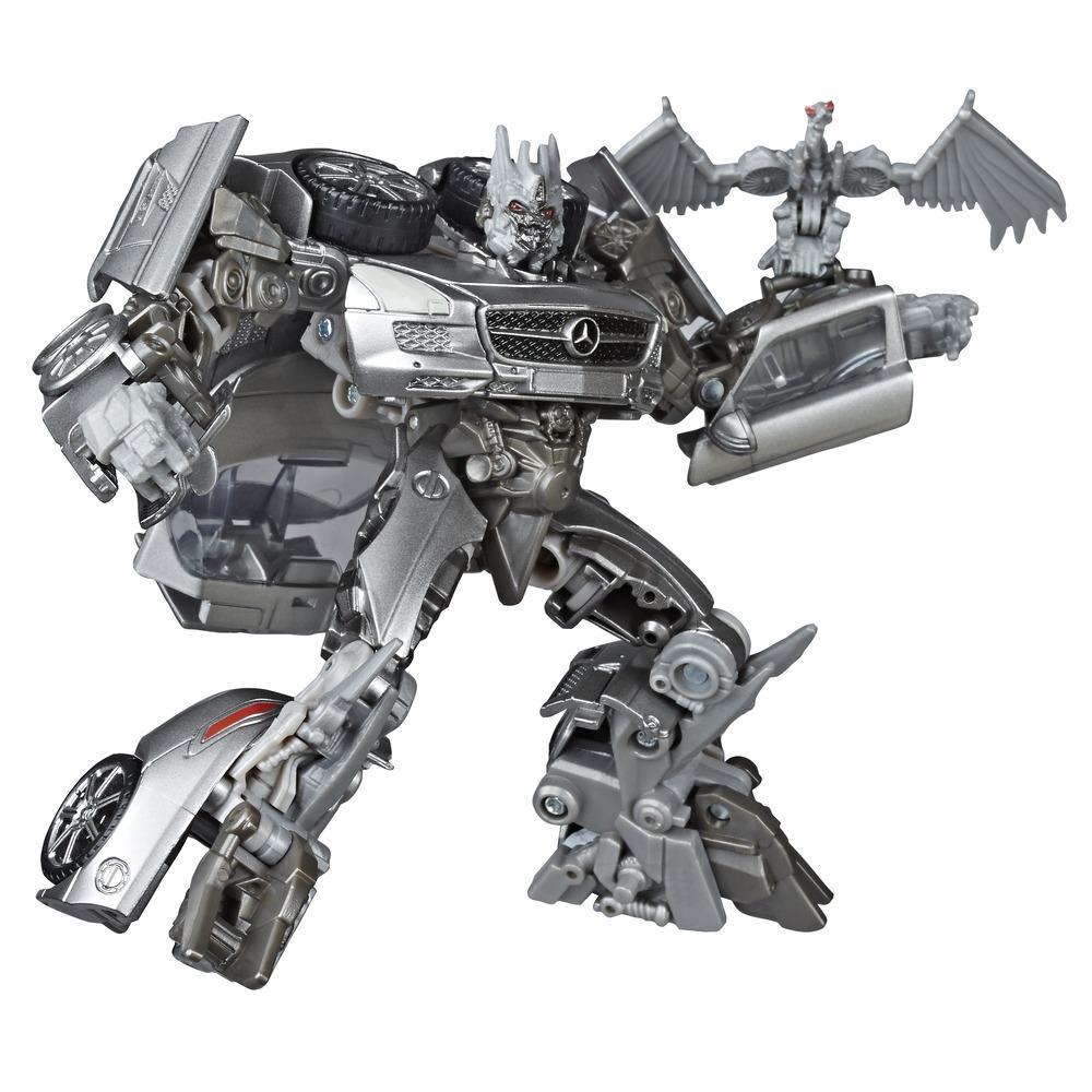 Juguetes Transformers Studio Series 51 - Figura de acción Soundwave de lujo de Transformers: El lado oscuro de la luna - Edad recomendada: 8 años en adelante, 11 cm