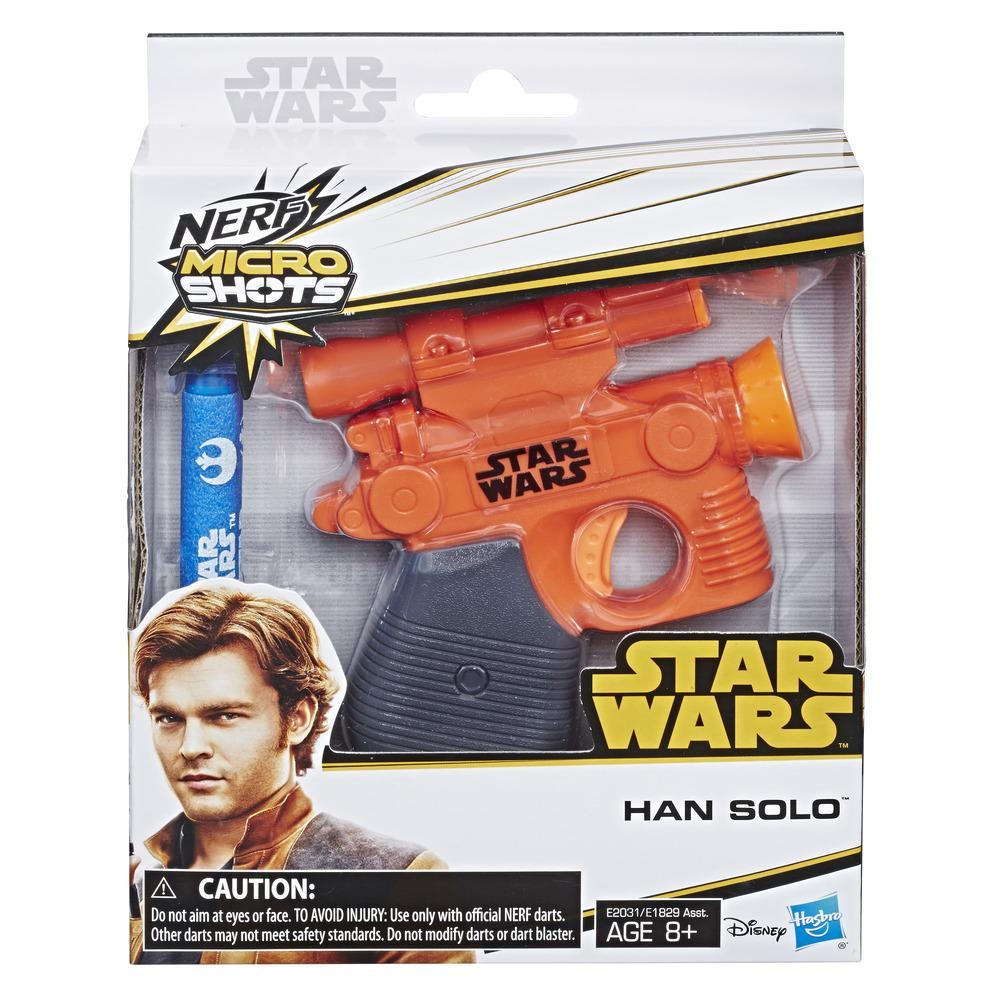 Nerf MicroShots Star Wars - Pistoláser de Han Solo