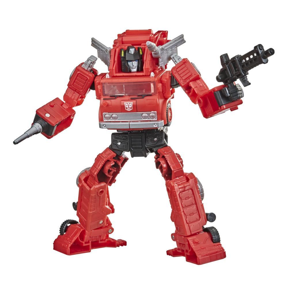 Juguetes Transformers Generations War for Cybertron: Kingdom - Figura WFC-K19 Inferno clase viajero