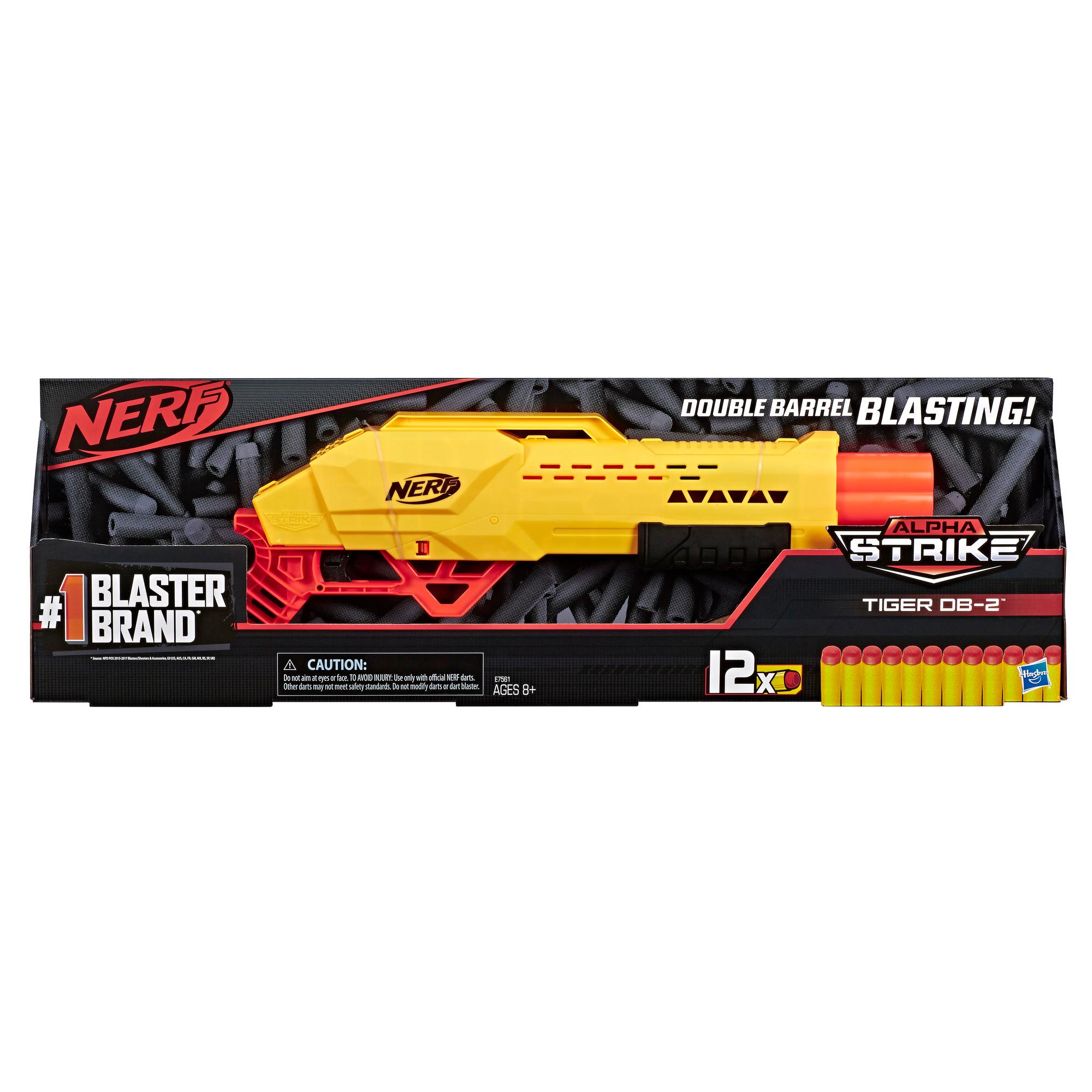 Lanzador de juguete Tiger DB-2 Nerf Alpha Strike