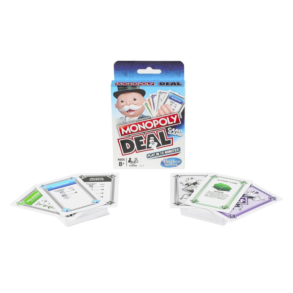 Monopoly Deal Juego de cartas 8 AÑOS+ 