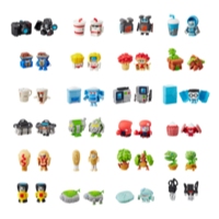 Transformers BotBots Serie 1 Figura misterio coleccionable de empaque sorpresa --  ¡Juguete sorpresa 2 en 1!