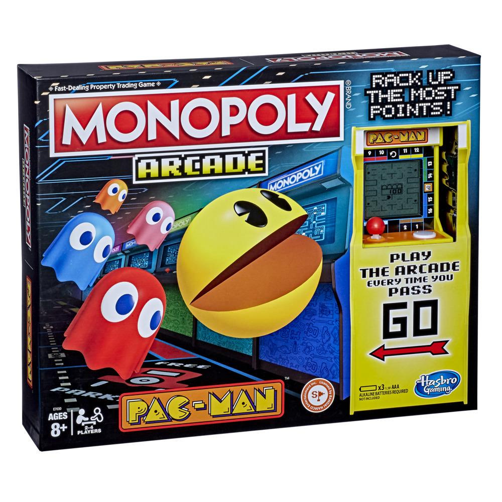 Monopoly Arcade Pac-Man -peli 8-vuotiaille ja vanhemmille