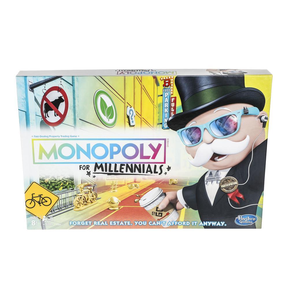 Monopoly for Millennials Board Game
