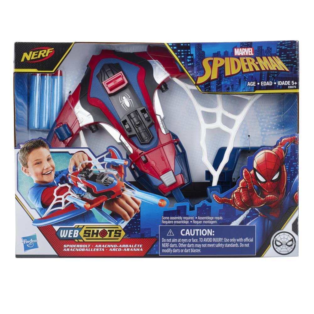 Spider-Man Web Shots Spiderbolt NERF Powered Blaster Toy