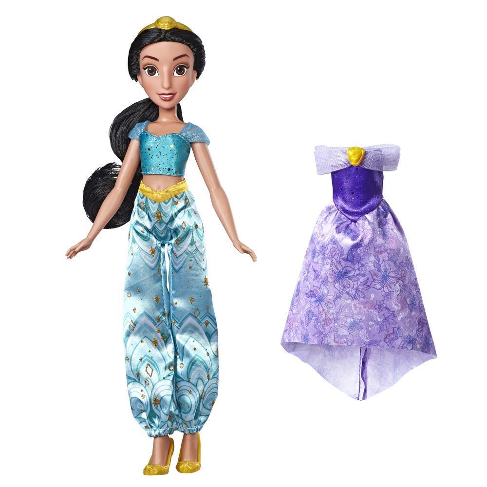 Disney Princess Enchanted Evening Styles, Jasmine Doll with 2 Outfits