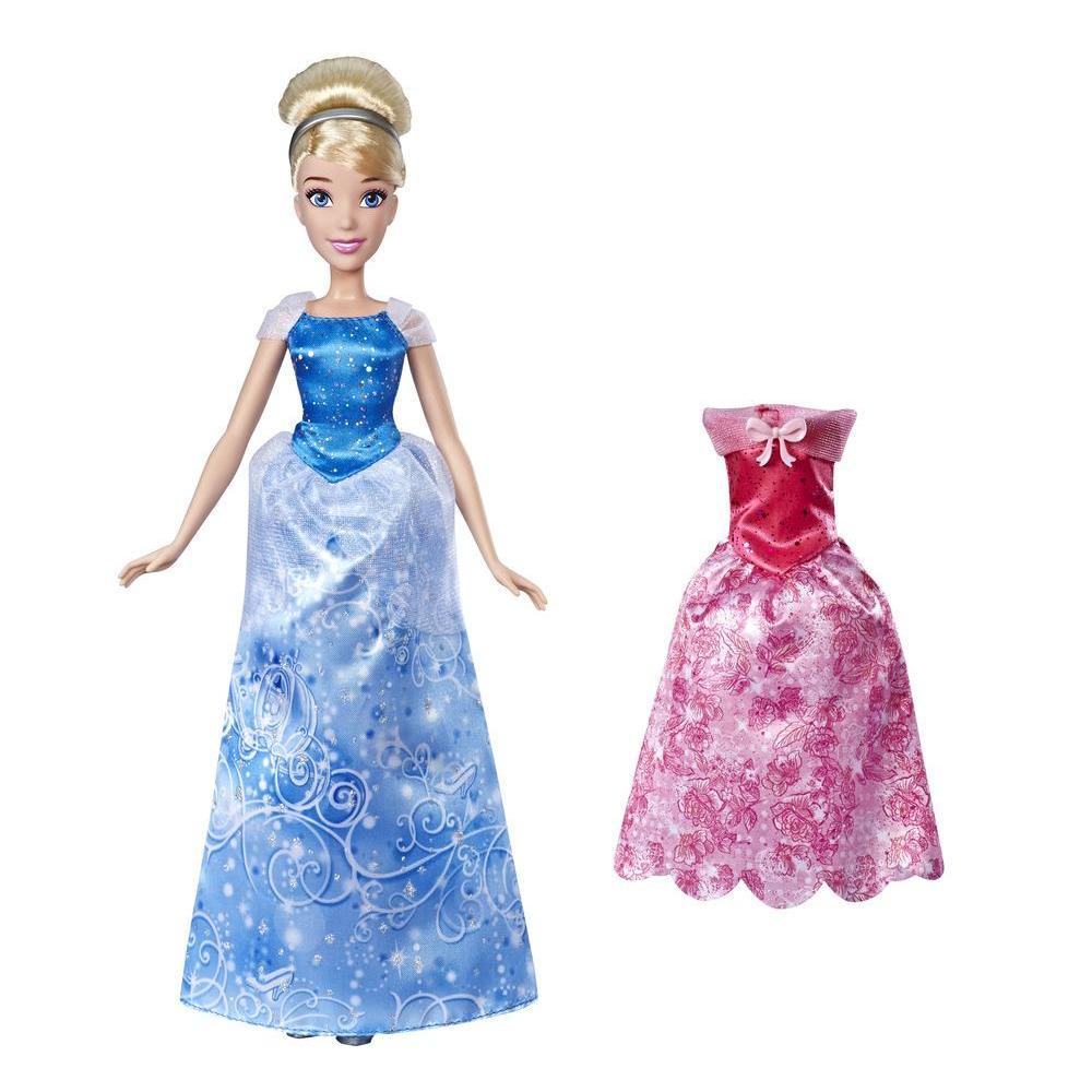 Disney Princess Summer Day Styles, Cinderella Doll with 2 Outfits