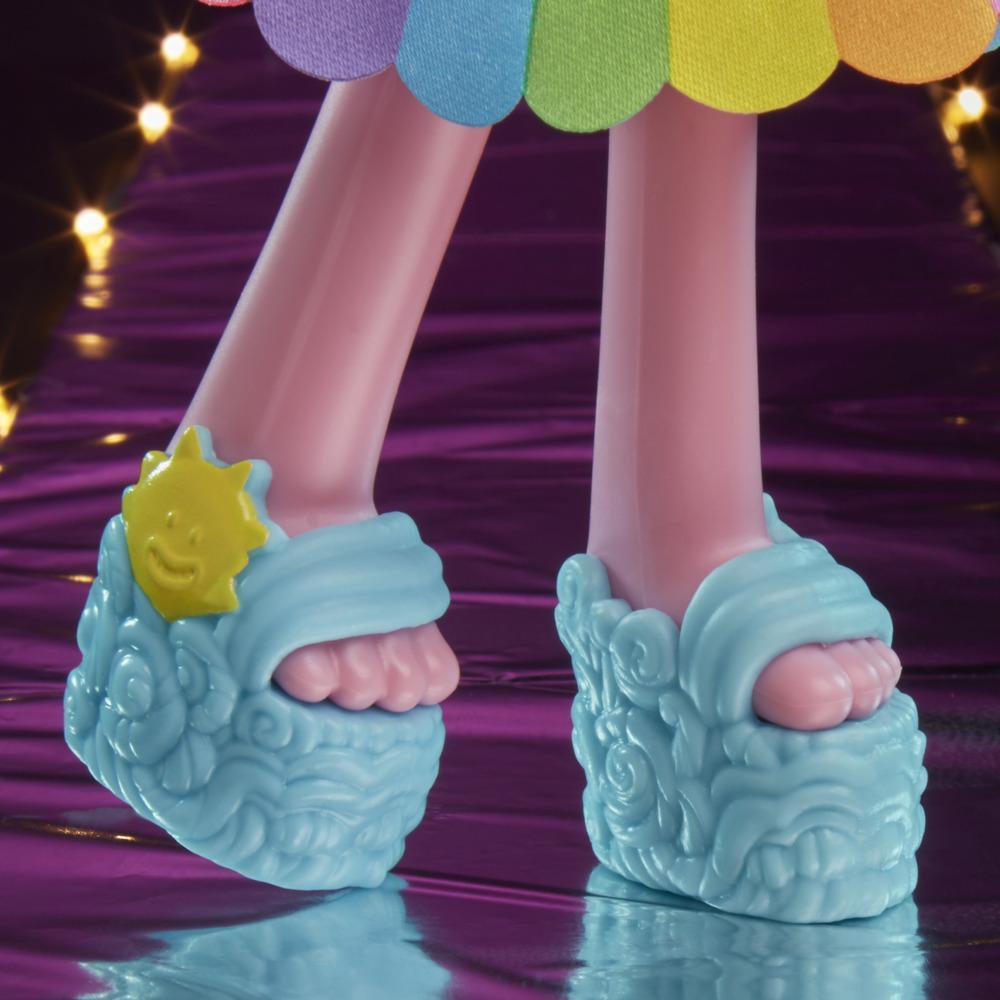 Trolls de DreamWorks, poupée Mannequin Mode Deluxe Poppy, avec robe et plus, du film Trolls 2 : Tournée mondiale, jouet pour enfants