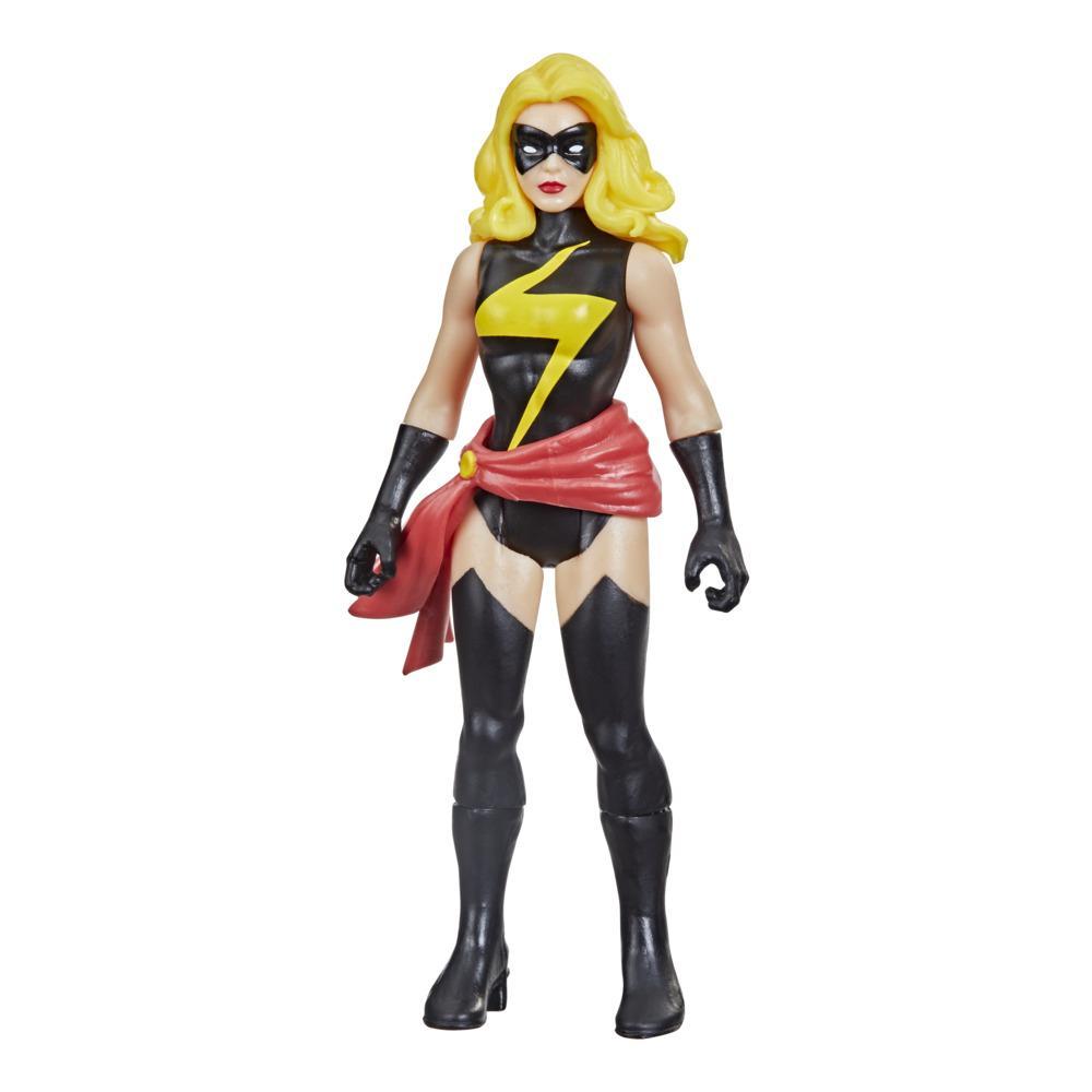 Hasbro Marvel Legends Retro - Figurine Carol Danvers de 9,5 cm