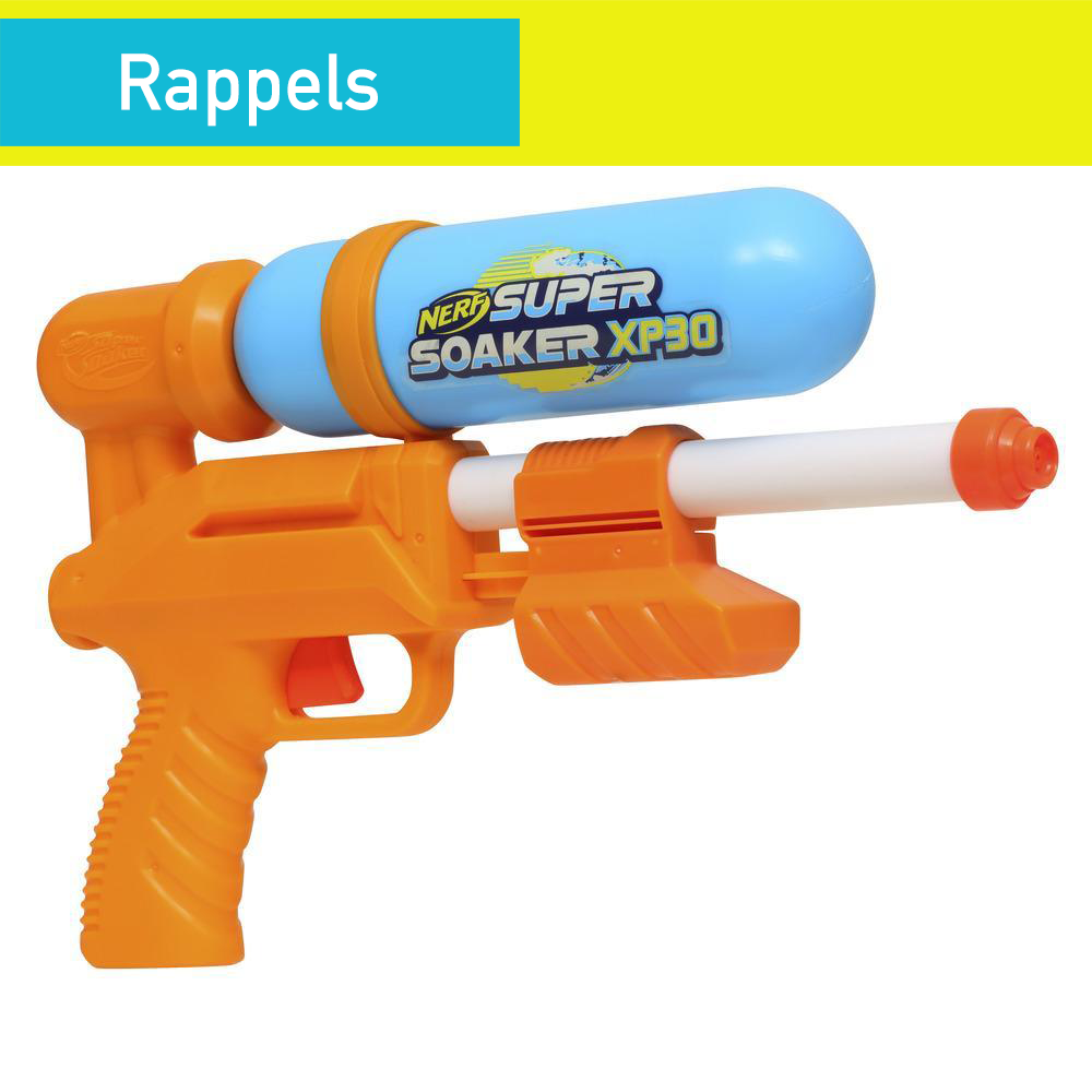 Nerf Super Soaker XP30 Water Blaster -- Air-Pressurized Continuous Blast -- Removable Tank -- For Kids, Teens, Adults