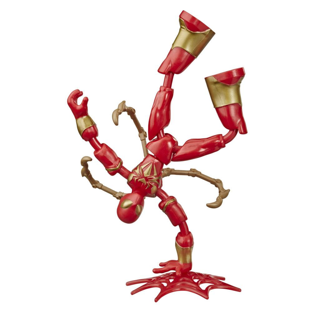 Marvel Spider-Man Bend and Flex, figurine Iron Spider