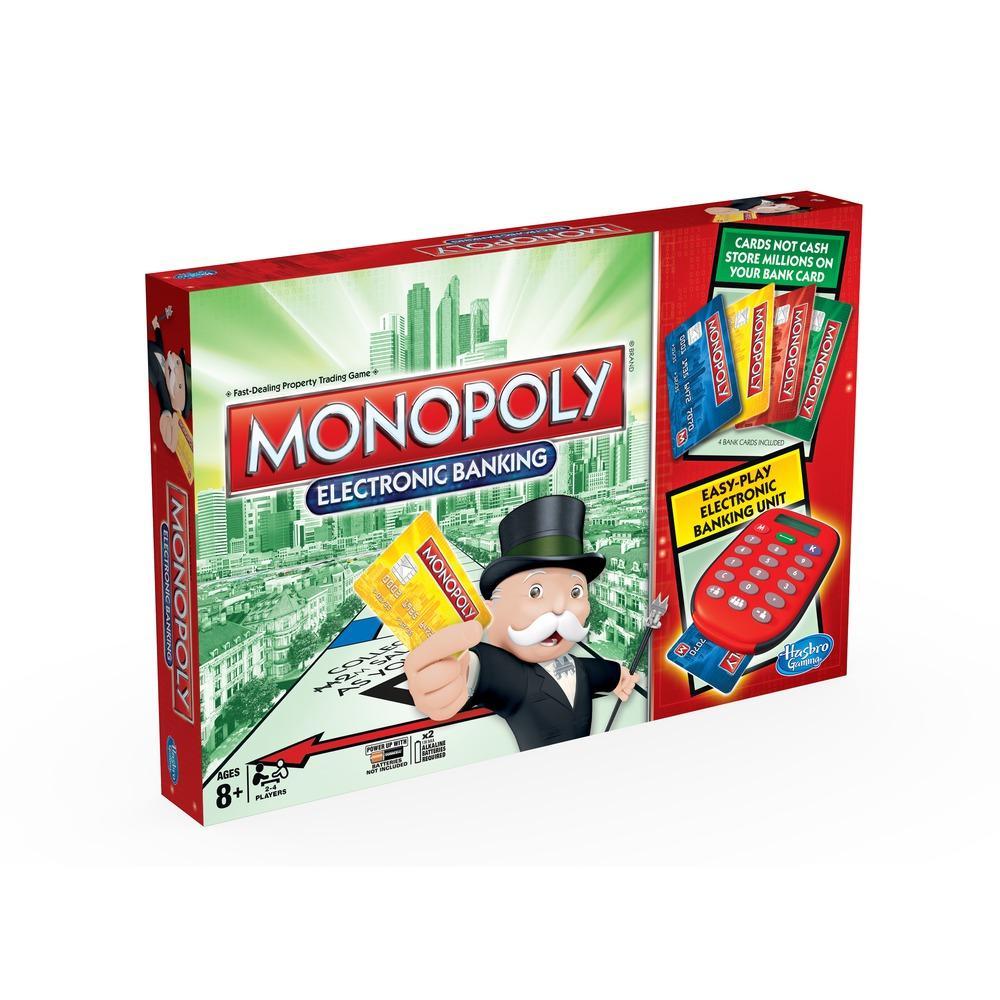 Jeu de société Monopoly Electronique HASBRO boîte rouge Complet - S