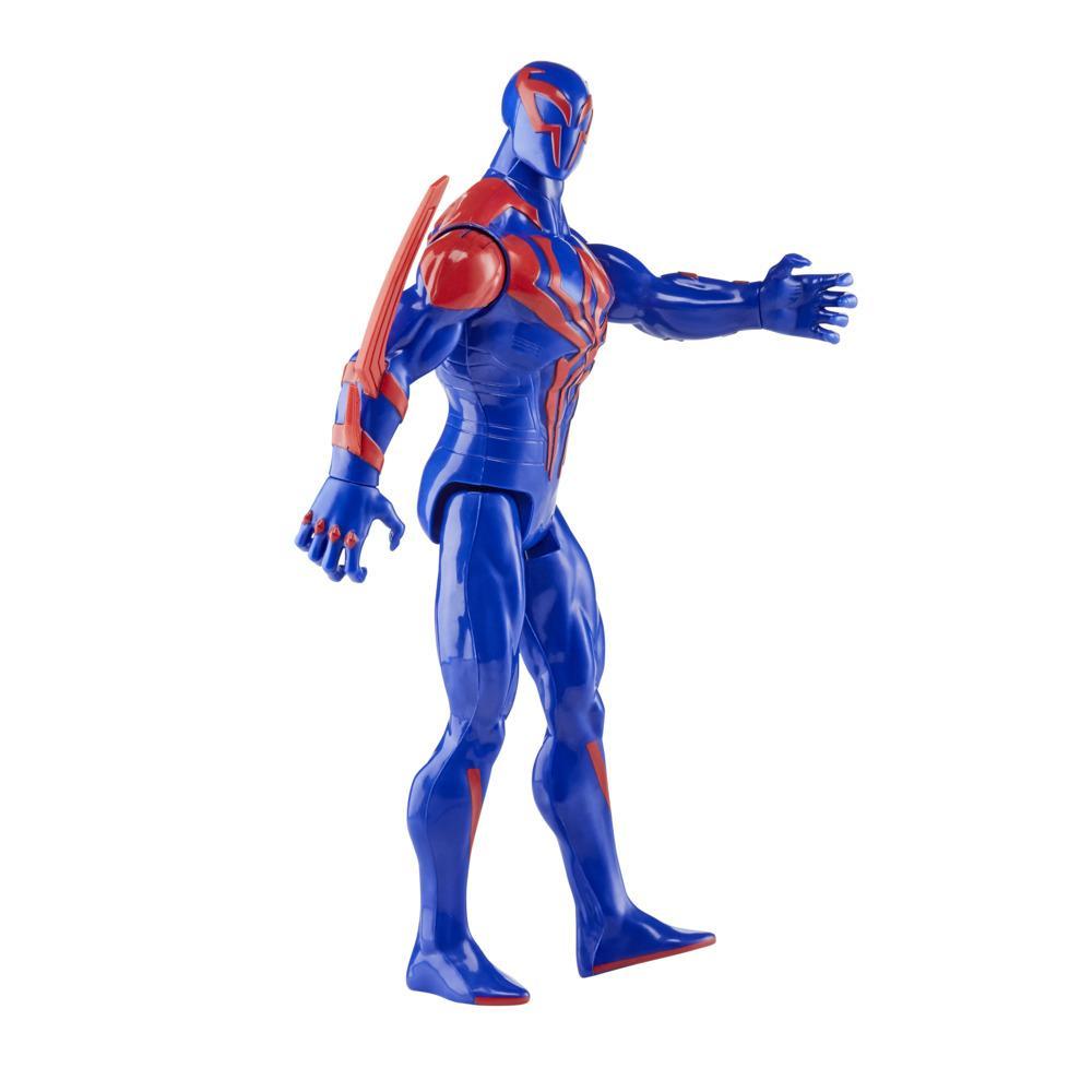 Marvel Spider-Man: Across the Spider-Verse, figurine Deluxe Titan Hero  Spider-Man 2099 de 30 cm, pour enfants dès 4 ans - Marvel