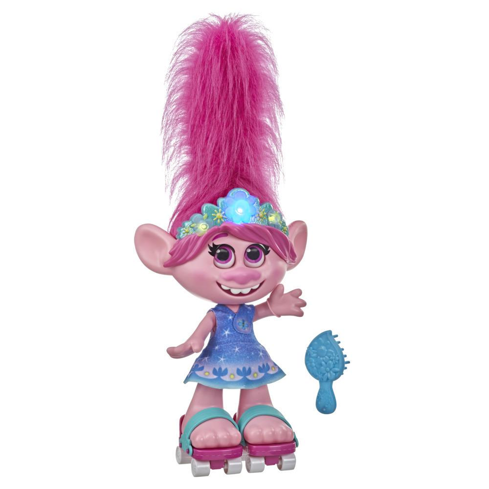 Trolls de DreamWorks World Tour - Poppy aux cheveux dansants