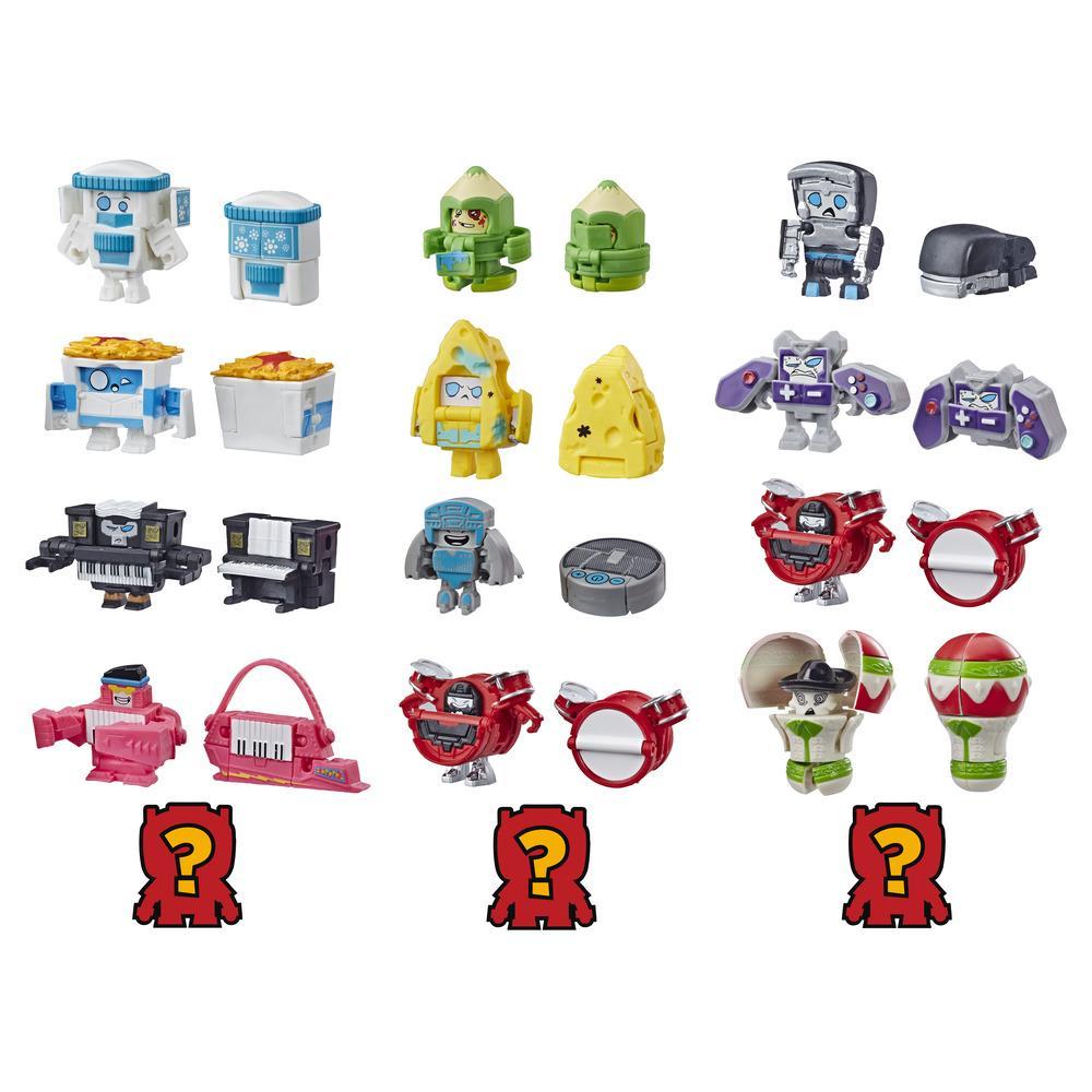 Jouet Transformers BotBots série 2 Ensemble de 5 La Bande musicale - Figurines mystères 2 en 1 à collectionner! Enfants de 5 ans et plus (le style et les couleurs peuvent varier) de Hasbro