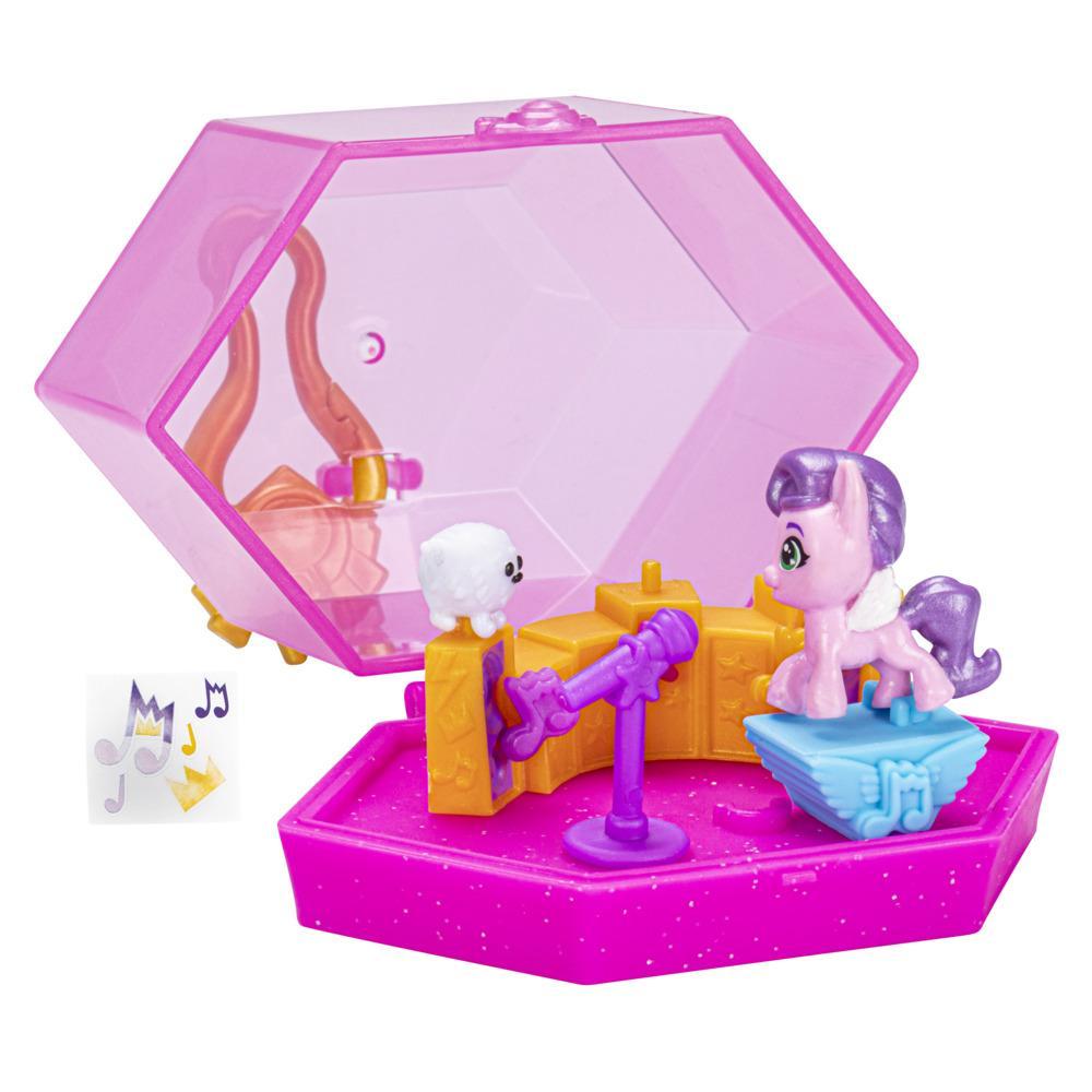My Little Pony Mini Monde Magique Bulle de cristal Princesse Ruby Pétales