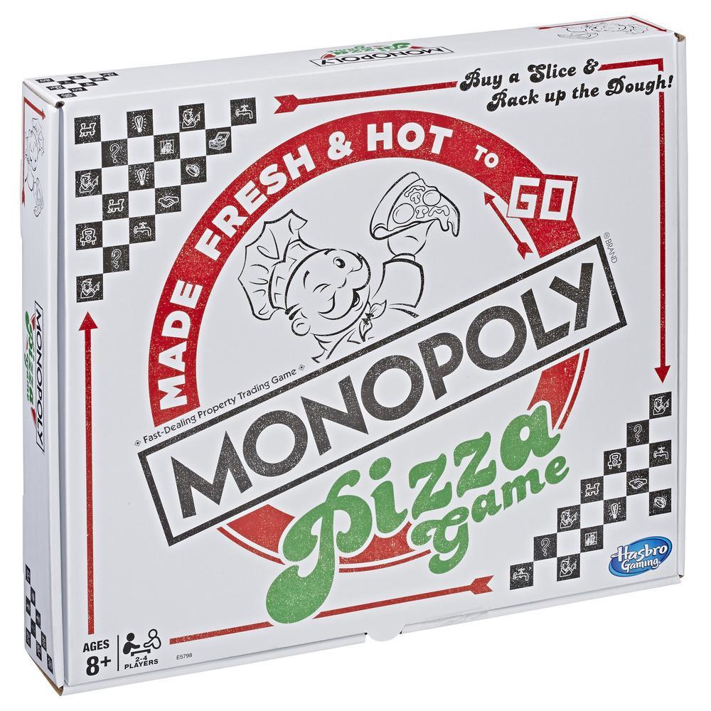 Jeu de plateau Monopoly Pizza pour les joueurs de 8 ans et plus