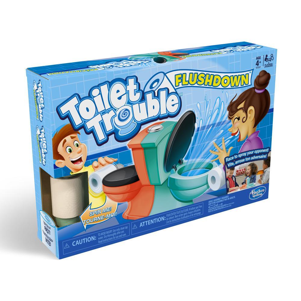 Jeu Toilet Trouble Précipitation : jeu d'arrosage pour les joueurs de 4 ans et plus