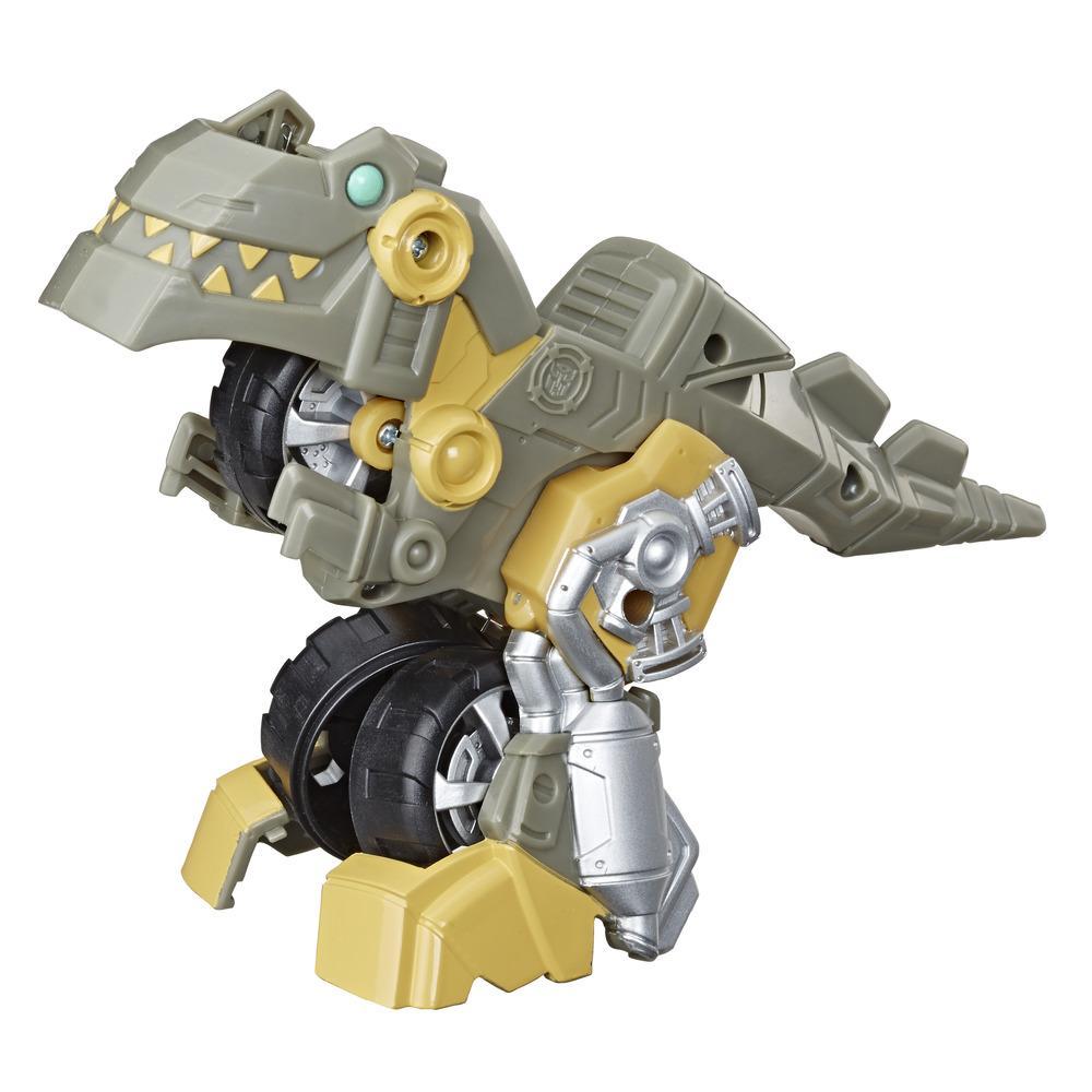 Jouet convertible Playskool Heroes Transformers Rescue Bots Academy - Figurine de 11 cm de Grimlock, jouets pour enfants de 3 ans et plus