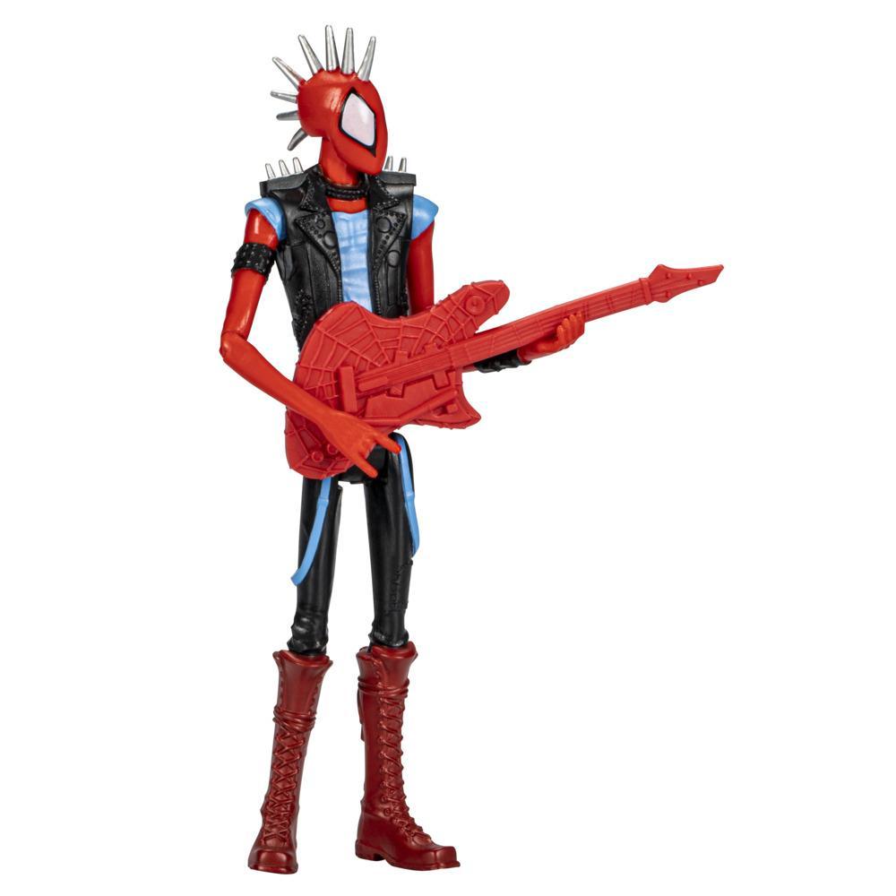 Marvel Spider-Man : Across the Spider-Verse, figurine Spider-Punk de 15 cm  avec accessoire, jouet Marvel pour enfants à partir de 4 ans - Marvel