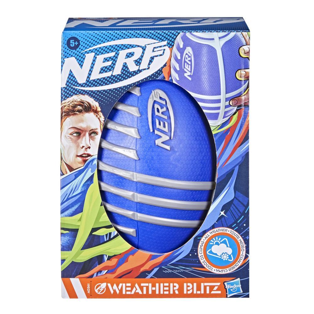 Nerf Weather Blitz - Ballon de football américain (argenté)