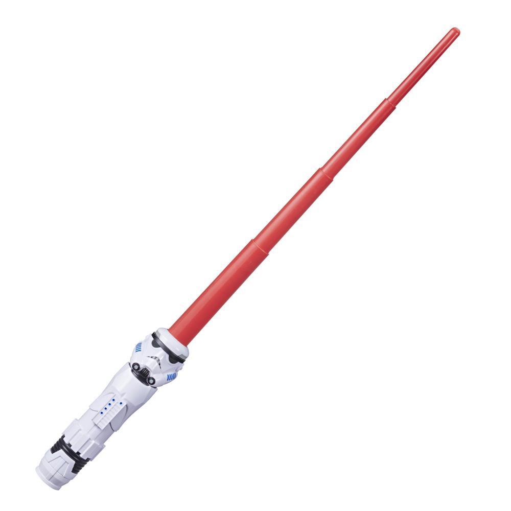 Star Wars Lightsabler Squad, sabre laser Imperial Stormtrooper à lame rouge extensible, jouet de déguisement, dès 4 ans